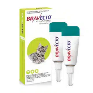 SPOT-ON CAT GREEN BRAVECTO 2'S