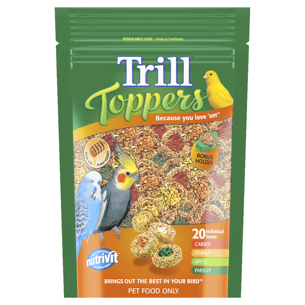 TRILL Toppers Bird Treats 280G
