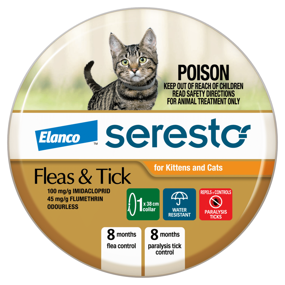 Seresto Flea & Tick Collar for Kittens And Cats - 1 Pack