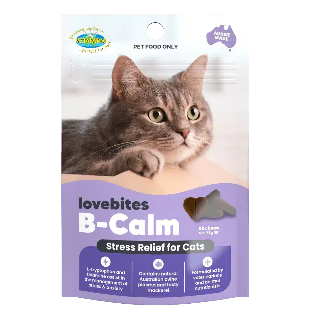 VETAFARM LOVEBITES B-CALM CHEWS 60'S