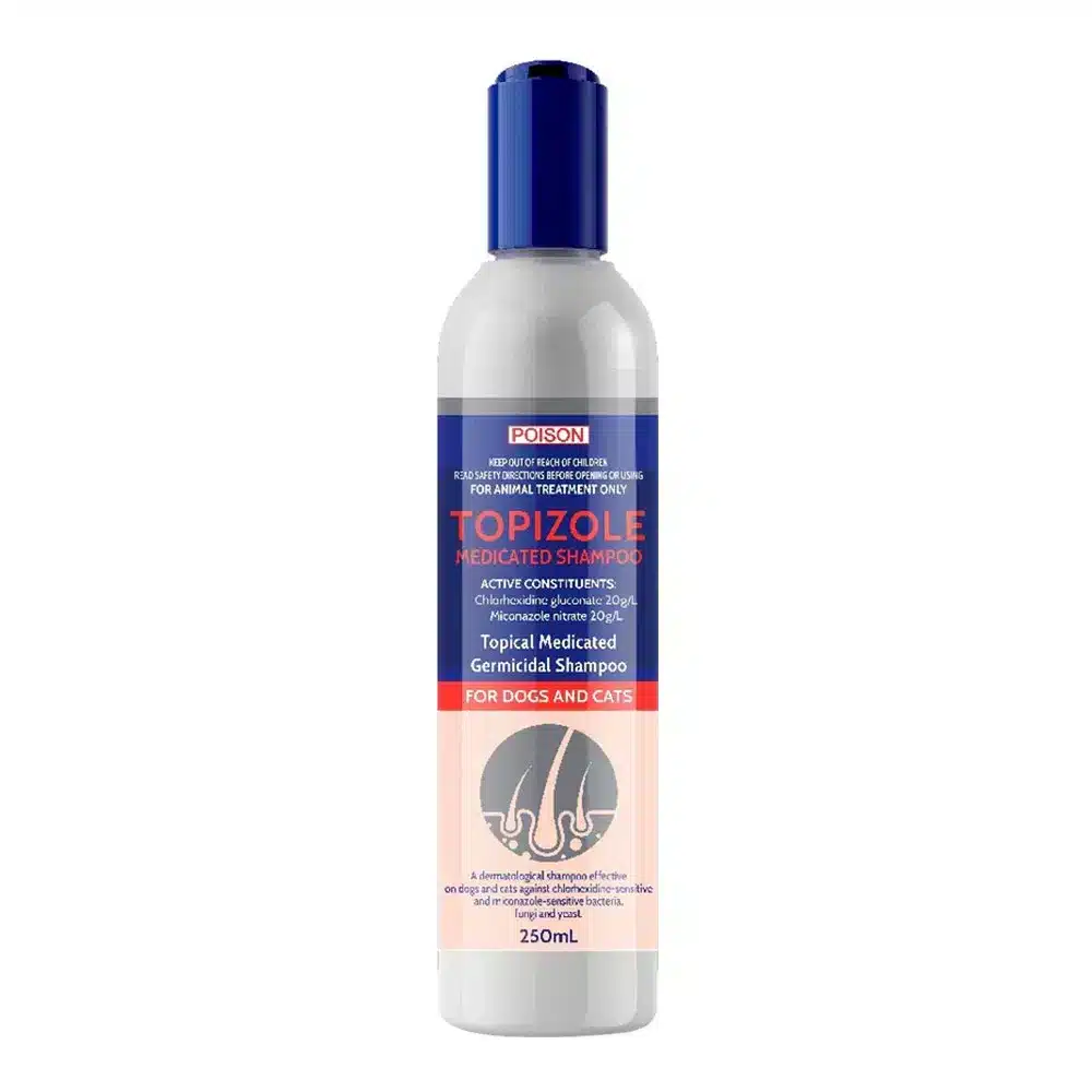 FIDO'S TOPIZOLE MEDICATED SHAMPOO 250ML
