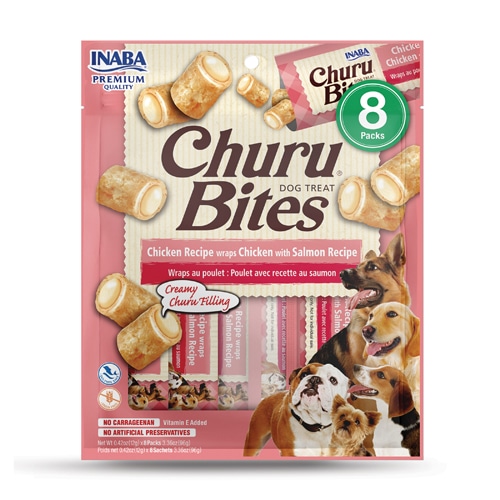 Inaba Churu Bites Dog Treats Chicken with Salmon Recipe
