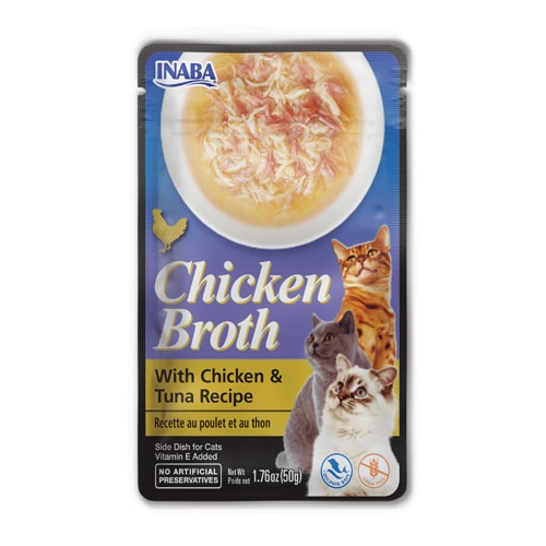 Inaba Chicken Broth Chicken and Tuna Recipe 50g