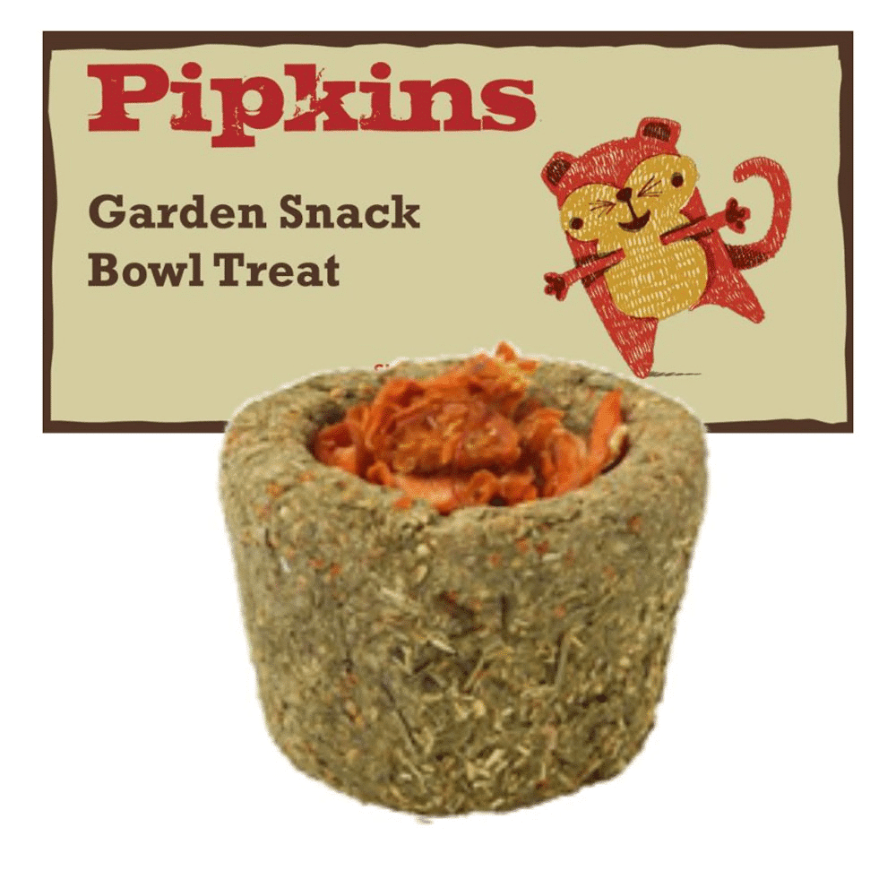 PIPKINS Garden Snack Carrots Treat 140G