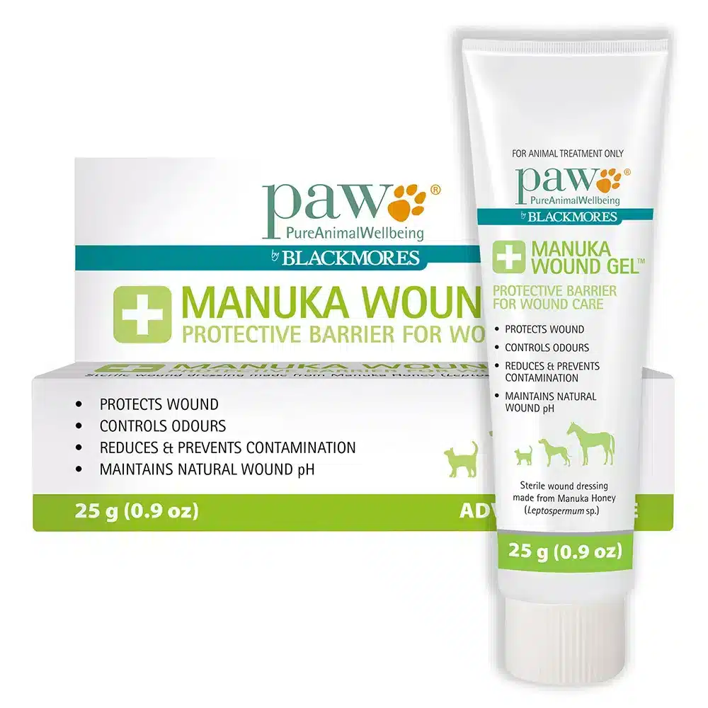PAW By Blackmores Manuka Wound Gel For Cats, Dogs and Horses - 25g