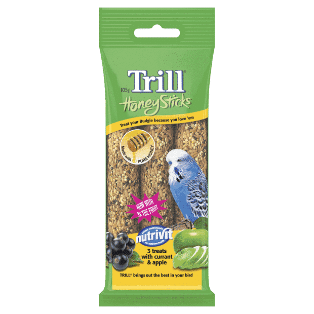 Trill Honeystick For Budgies - 150g Short dated 09 2025