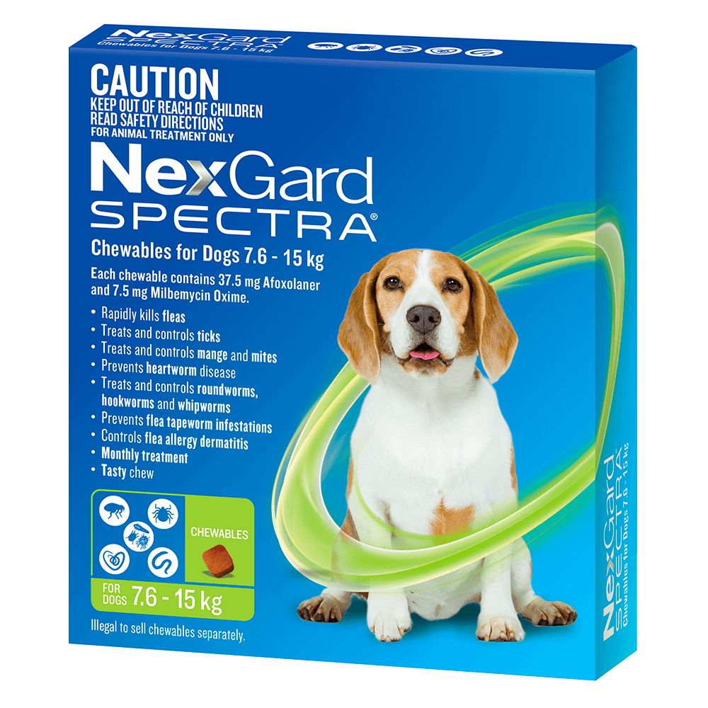 Nexgard Spectra Medium Dog 6-pack
