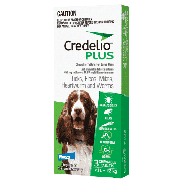 Credelio Plus - Large Dog Green 3 Pack
