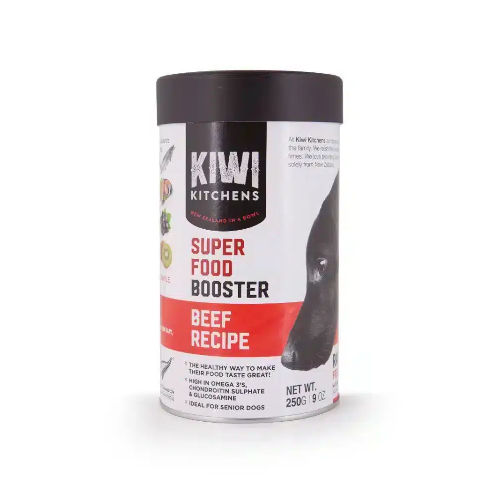 Kiwi Kitchens Super Food Booster Beef Recipe Dog Food - 250g