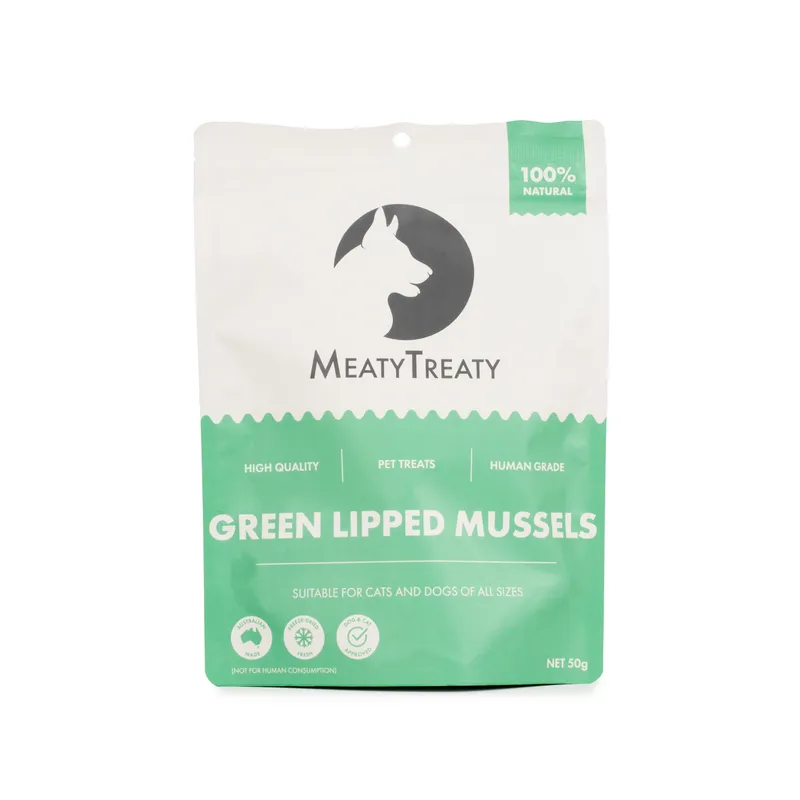 Meaty Treaty Freeze Dried Green Lip Mussels Dog And Cat - 50g