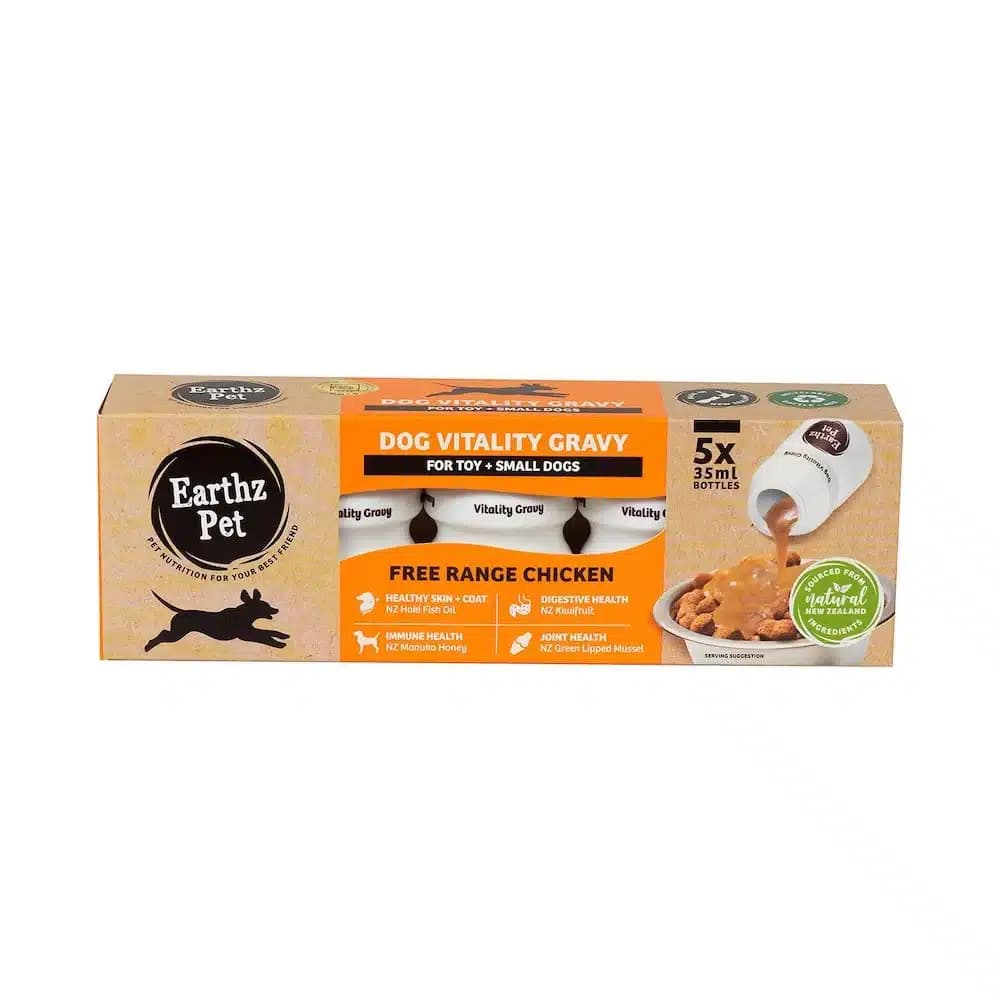 Earthz Pet Cat Food Vitality Gravy Chicken - 5 Pack And 25 Pack 5 Pack