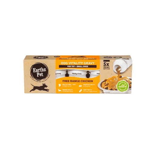 Earthz Pet Gravy Dog S CR Chicken - 35ml x 5