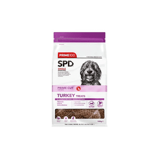 SPD Prime Cut Turkey Treats 100g