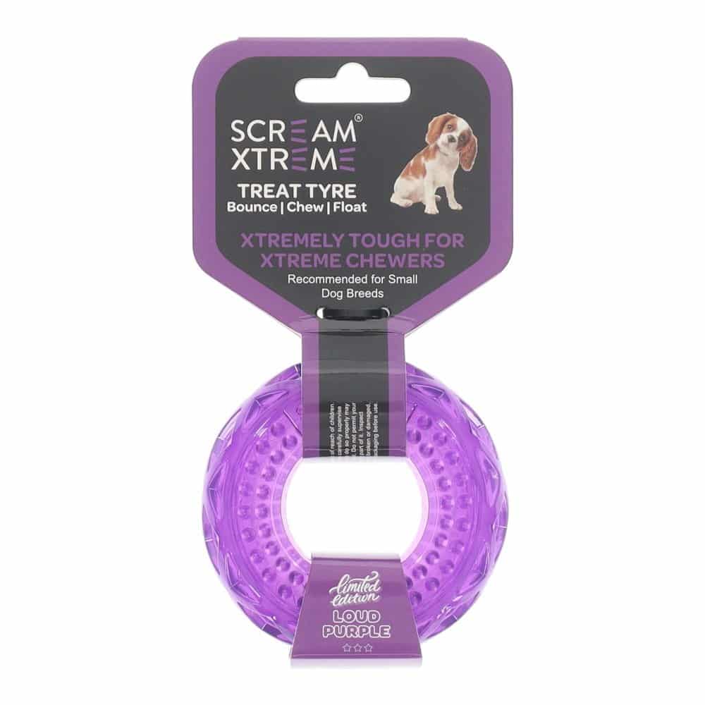 Scream Xtreme Treat Tyre Loud Purple - Small 9x3cm