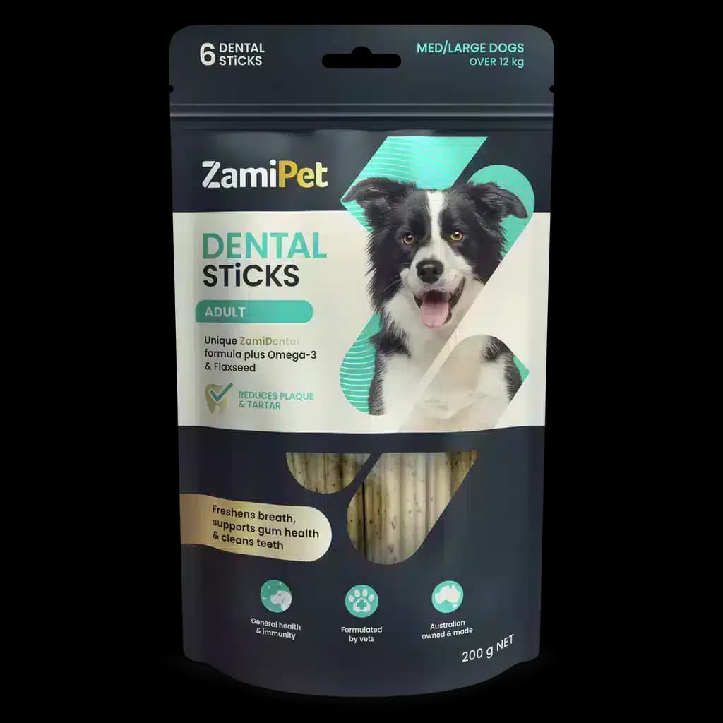 Zamipet Dental Sticks Adult Med/Large Dogs 200g (21 Nov)