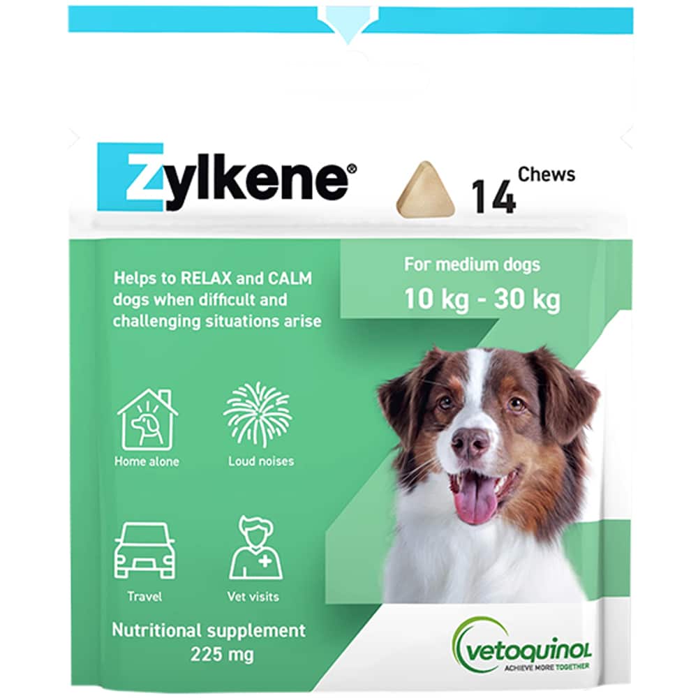 Zylkene Calming Chews For Medium Dogs 10kg-30kg