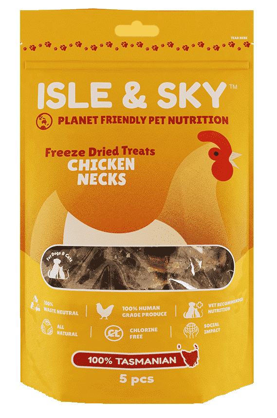Isle & Sky Chicken Necks Small - 5 pcs