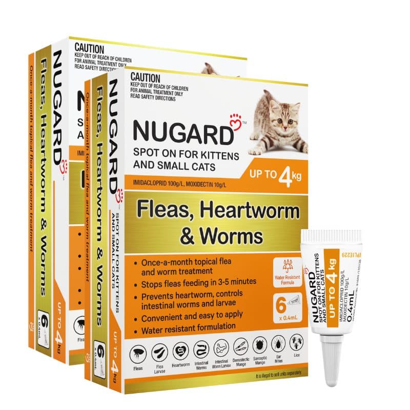 Nugard for Kittens and Small Cats Up to 4kg (Orange) 12 Pack