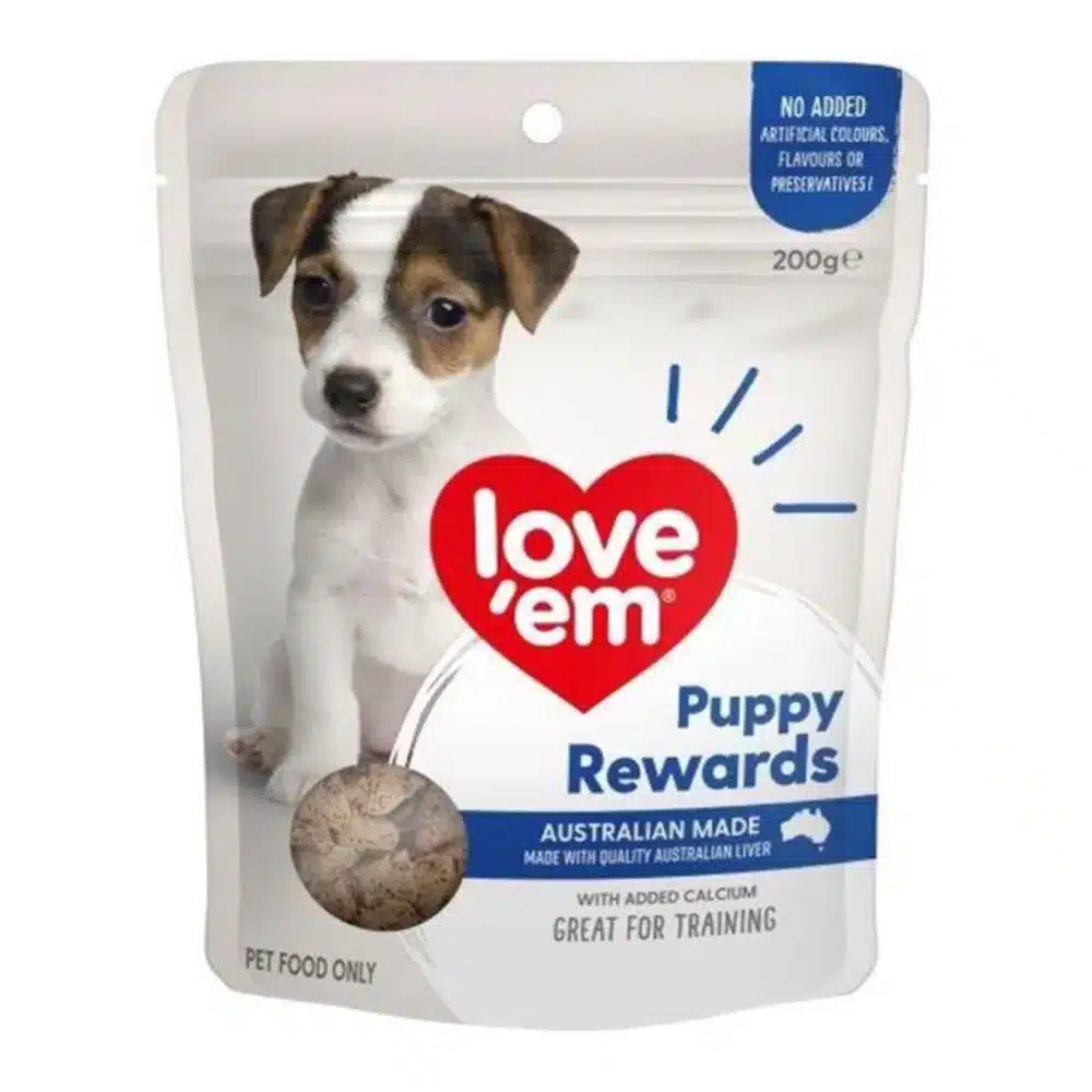 Love Em Liver Puppy Rewards Dog Treats - 200g And 400g 200g