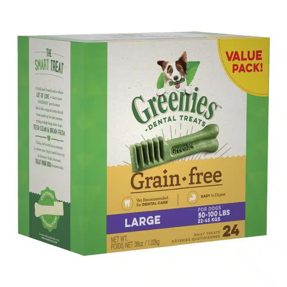 Greenies Grain-Free Large Dog Dental Treats - Value Pack