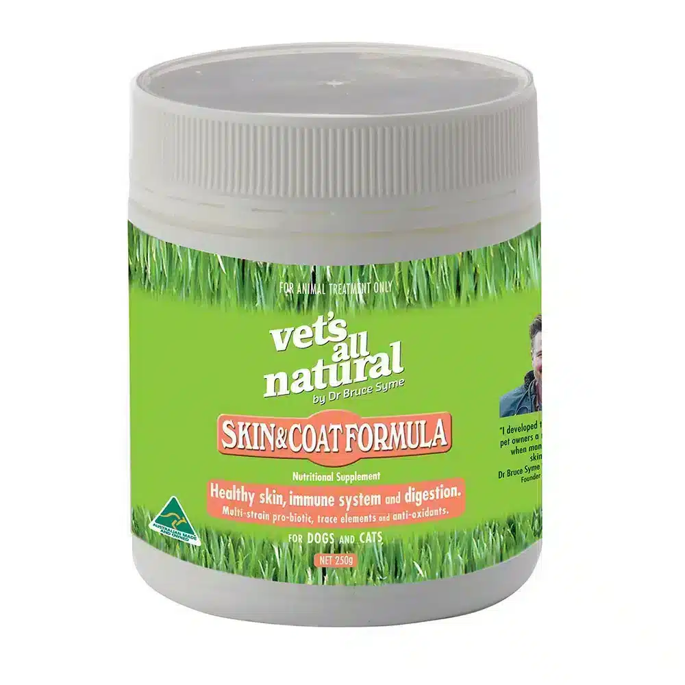Vet's All Natural Skin & Coat Formula For Cats and Dogs - 250g