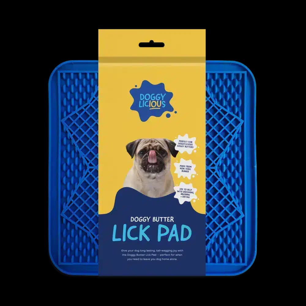 Doggylicous Doggy Butter Lick Pad Blue
