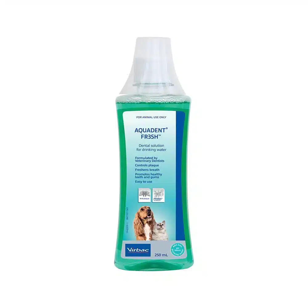 Virbac Aquadent Fr3sh Dental Solution For Cats and Dogs - 250ml