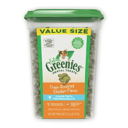 Greenies Cat Chicken Flavour 130g & Tub 277g 277g