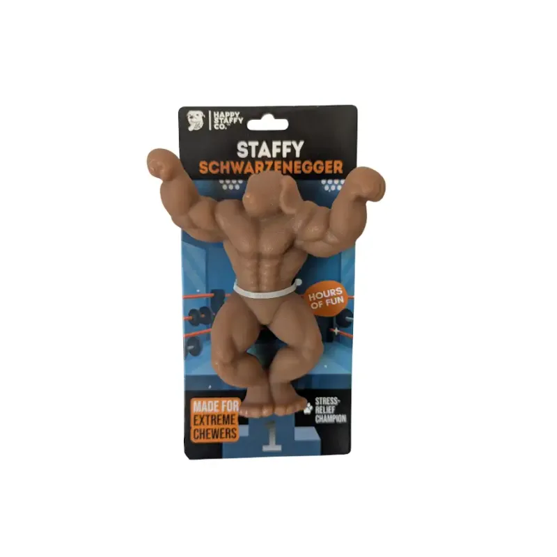 Happy Staffy Co. - Staffy Schwarzenegger