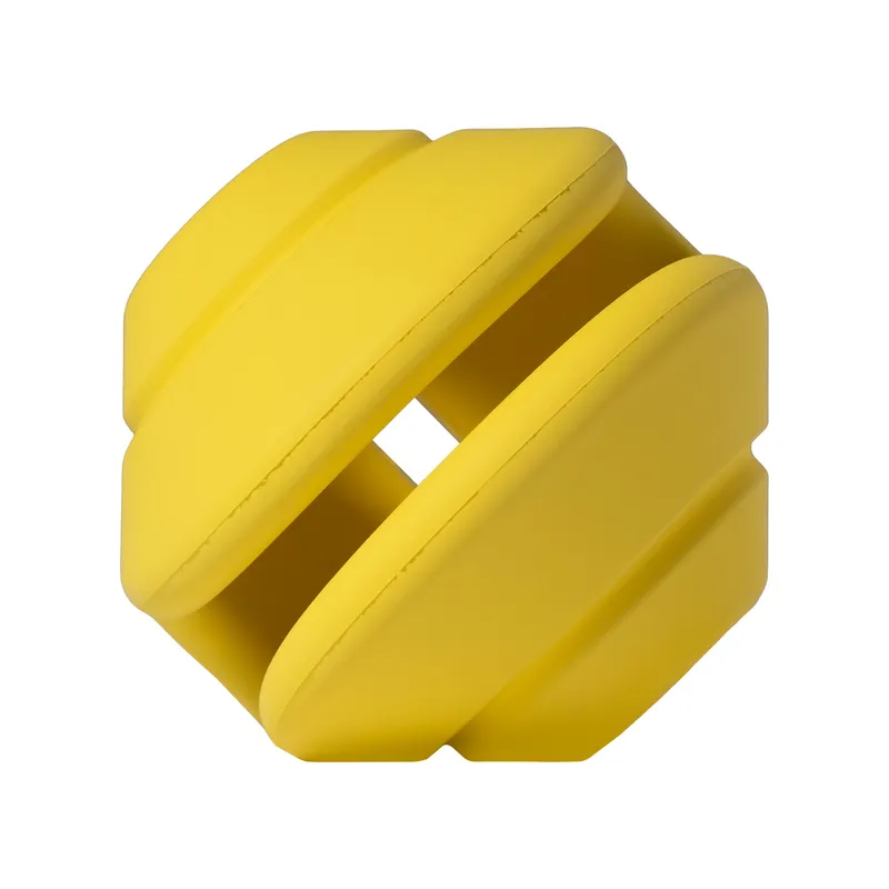 Pet Dreamhouse Chewtastic Geo Fillables Geo-Spherix Ball Yellow
