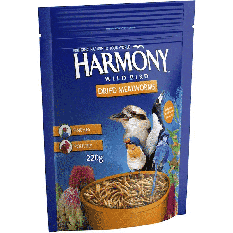 Harmony Mealworms - 220g (OM3)
