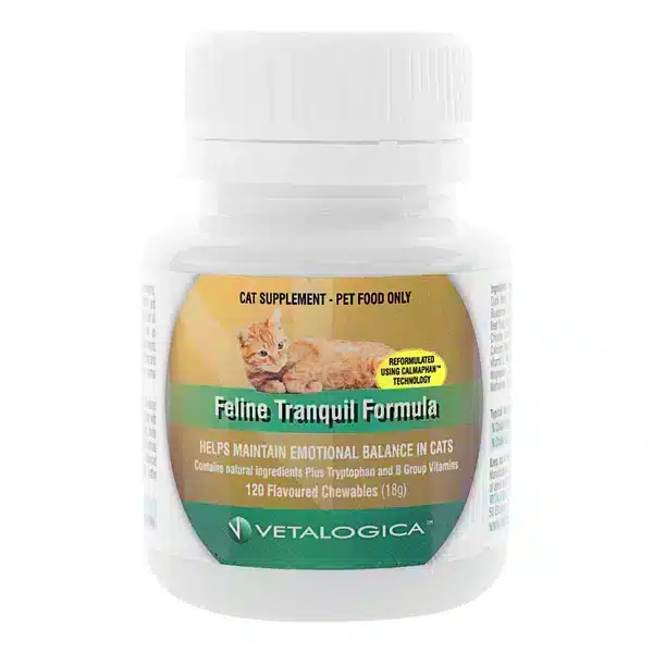 Vetalogica Feline Tranquil Formula - 120'S