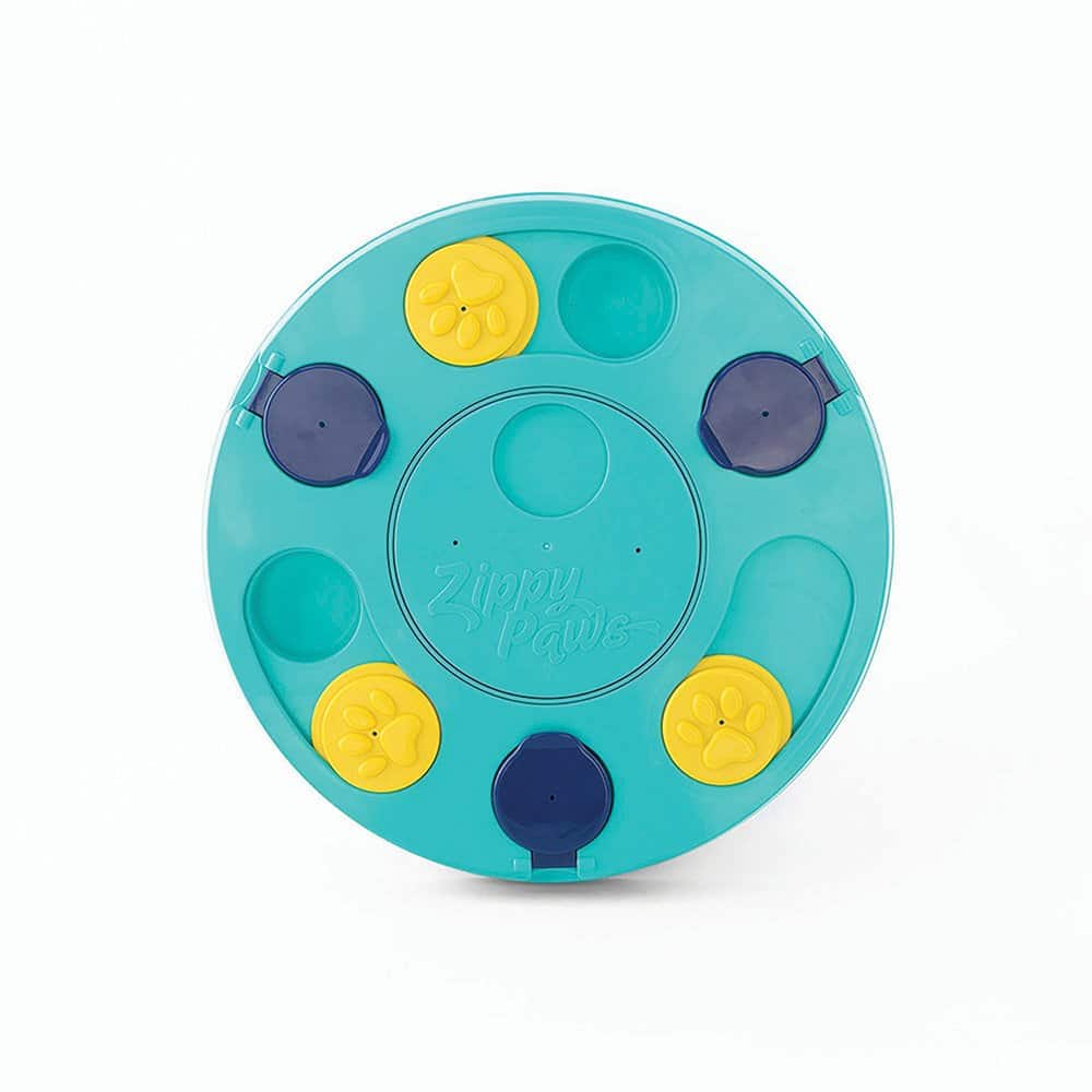 ZippyPaws SMARTYPAWS Puzzler Feeder - Teal 28cm