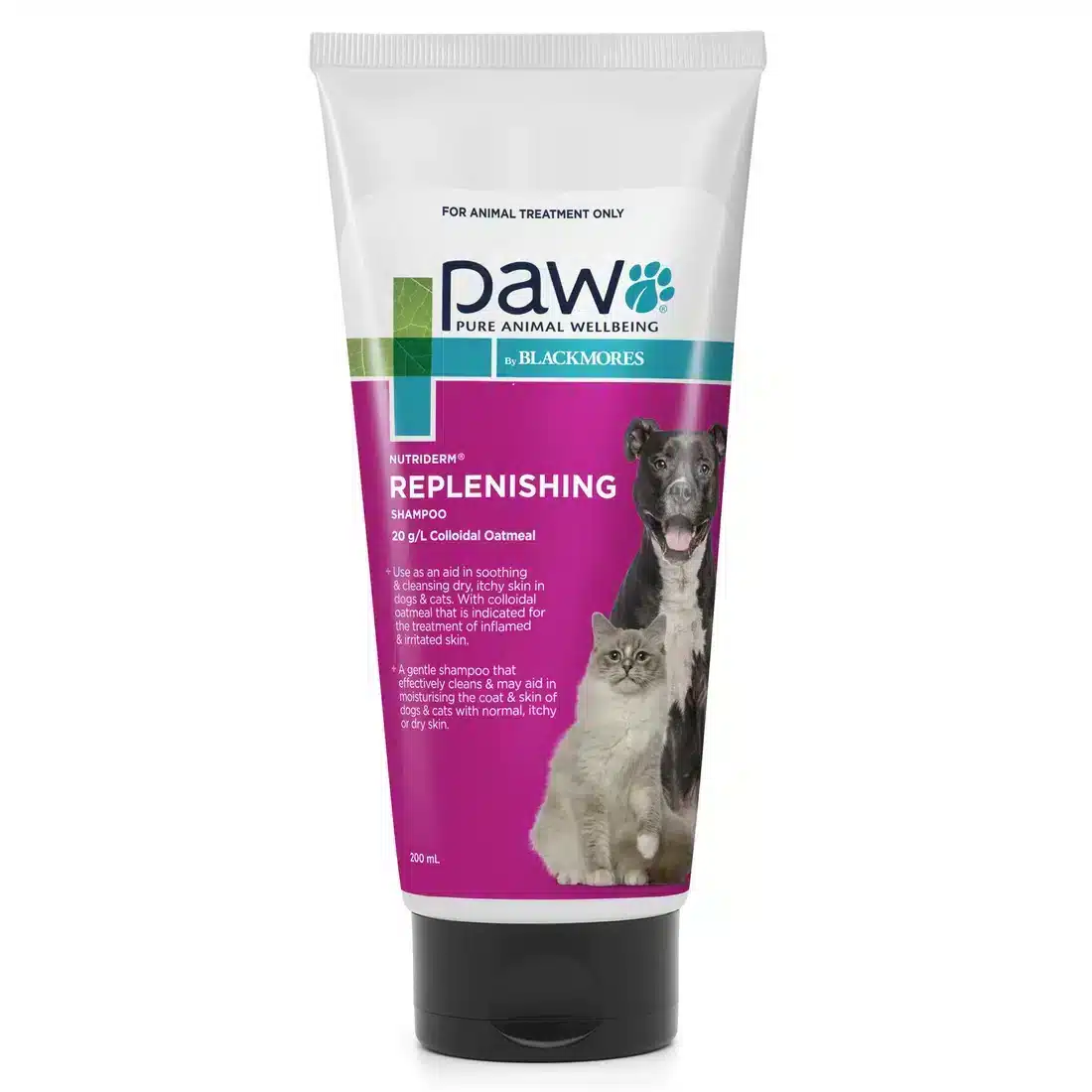 PAW By Blackmores NutriDerm Replenishing Shampoo For Cats and Dogs - 200ml