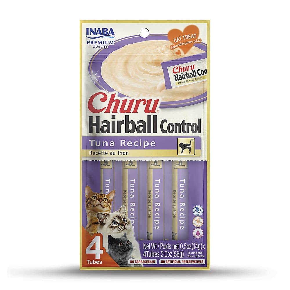 Inaba Cat Hairball Control Tuna - 56g 4S