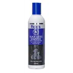 Fido's Black Gloss Shampoo With Conditioner For Cats and Dogs - 250ml And 1L 250ml