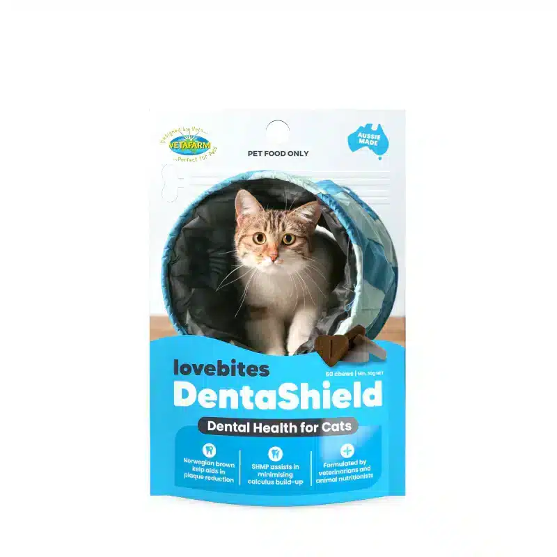 Vetafarm Lovebites Cat Denta shield Chews - 60'S