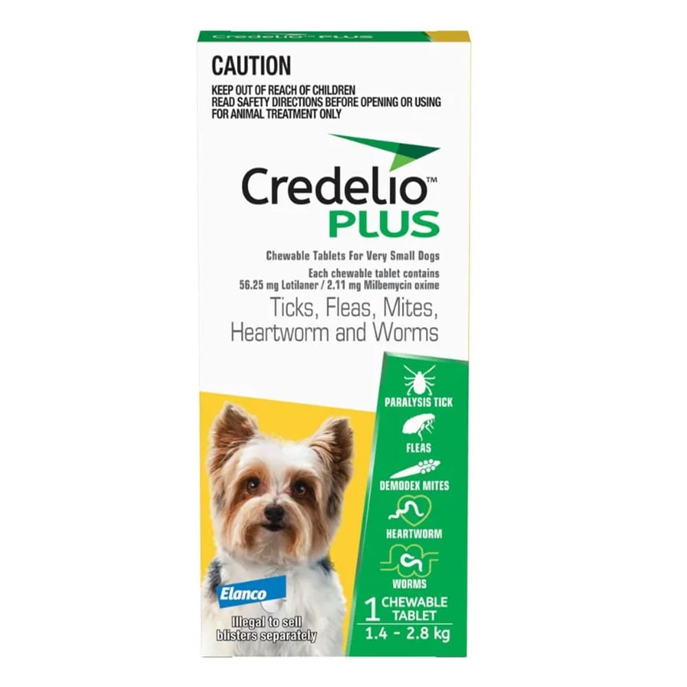 Credelio Plus - Very Small Dog Yellow
