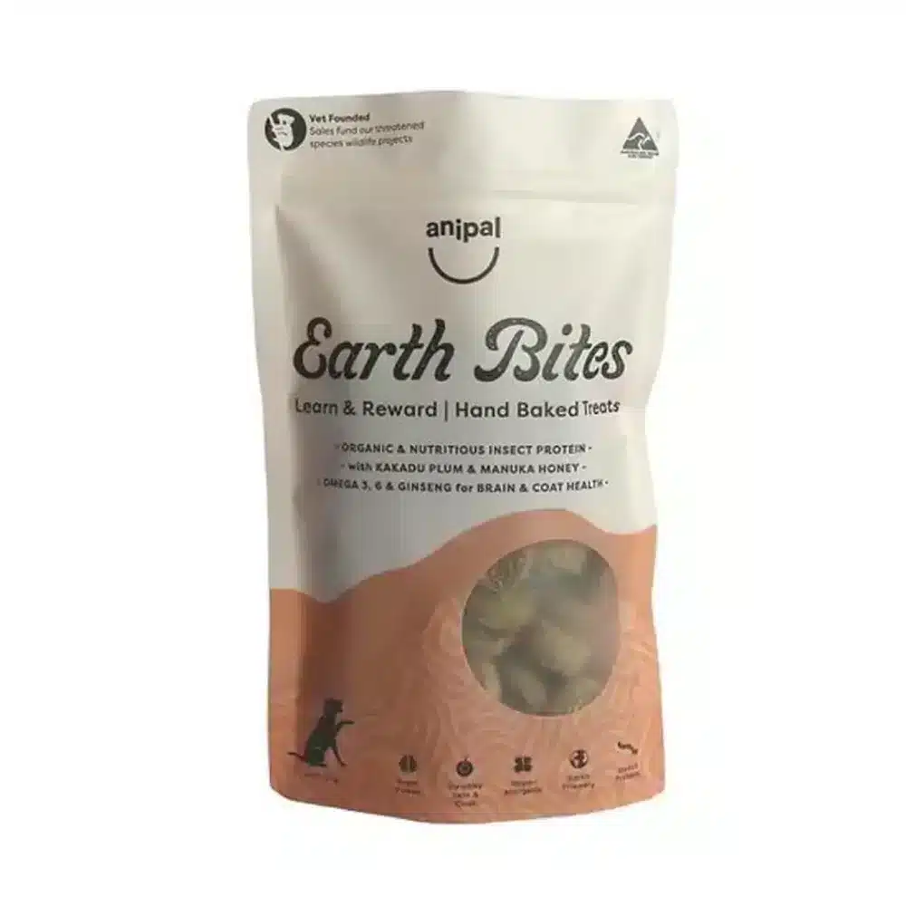 Anipal Earth Bites Learn And Reward Dog Treats - 130g