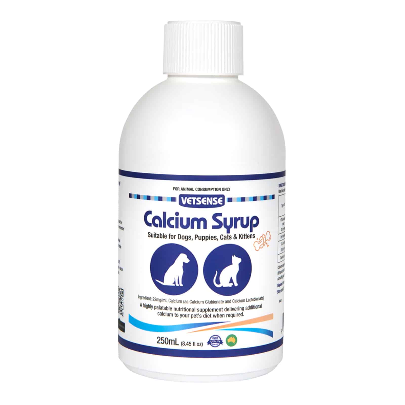 Vetsense Calcium Syrup - 250ml