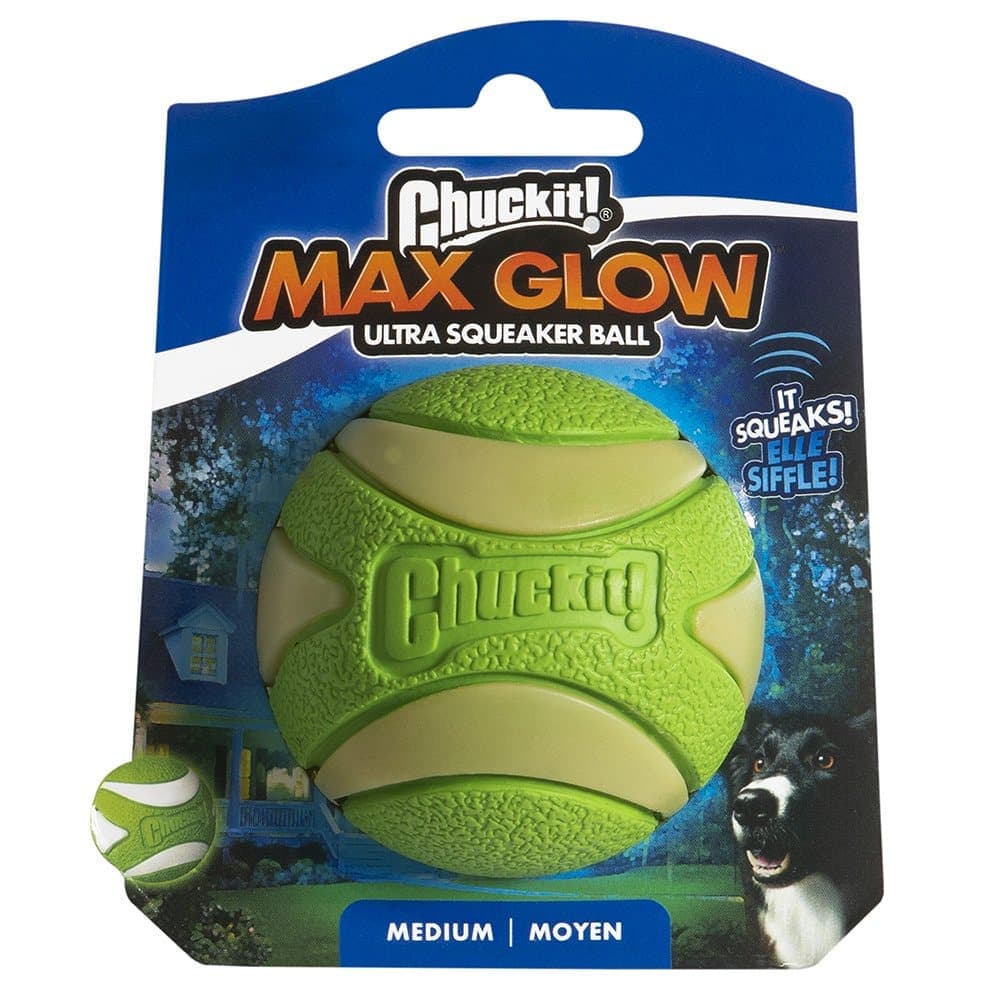 Chuckit! Max Glow Ball Medium 6cm - 1pk