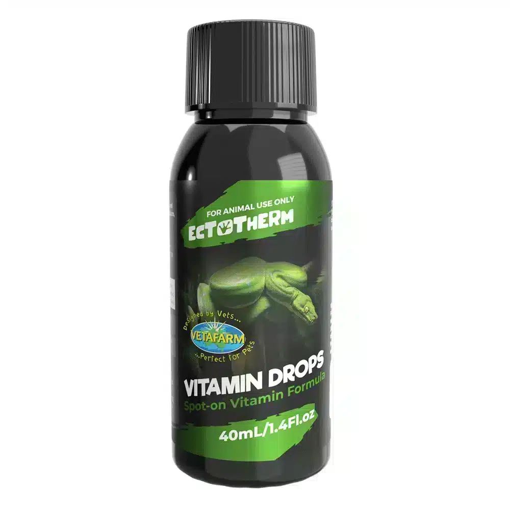 Vetafarm Ectotherm Vitamin Drops - 40ml Short Dated DEC 2025