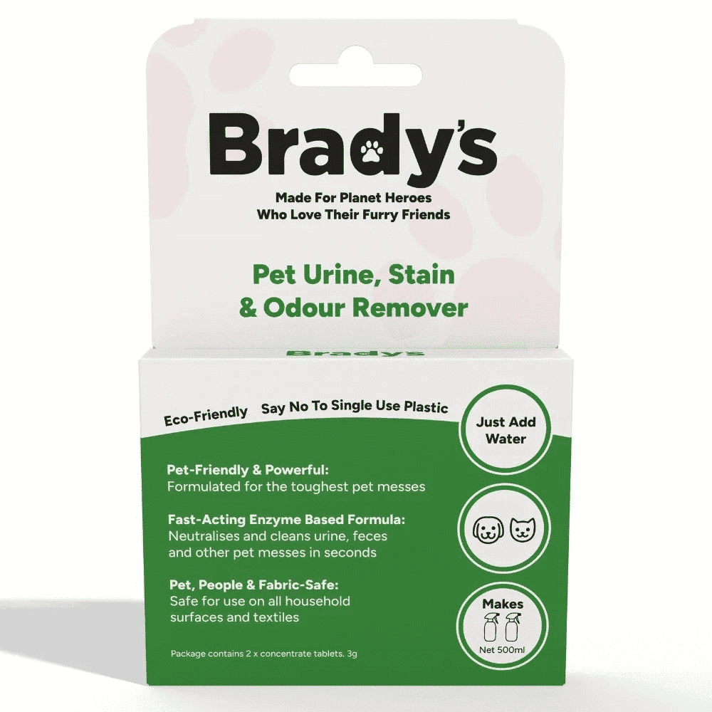 Brady's Eco-friendly Urine, Stain & Odour Remover For Dogs