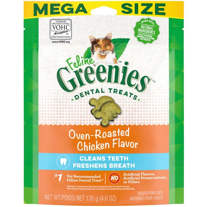 Greenies Cat Chicken Flavour - 130g And Tub 277g 130g