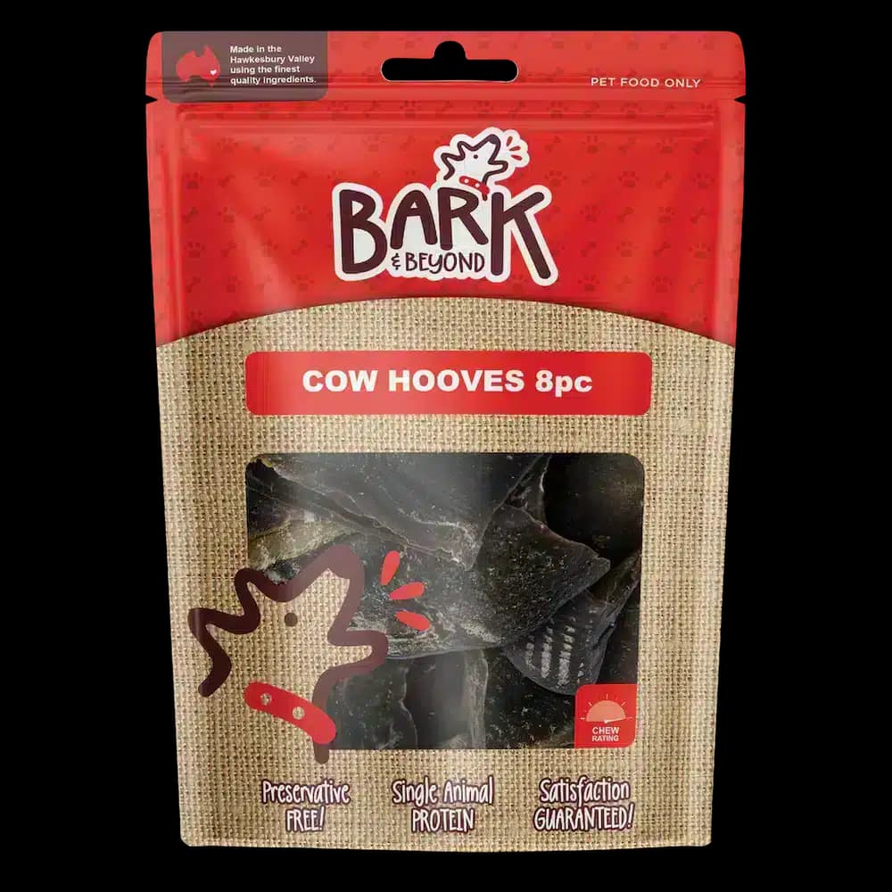 Bark And Beyond Cow Hooves - 8 Pack