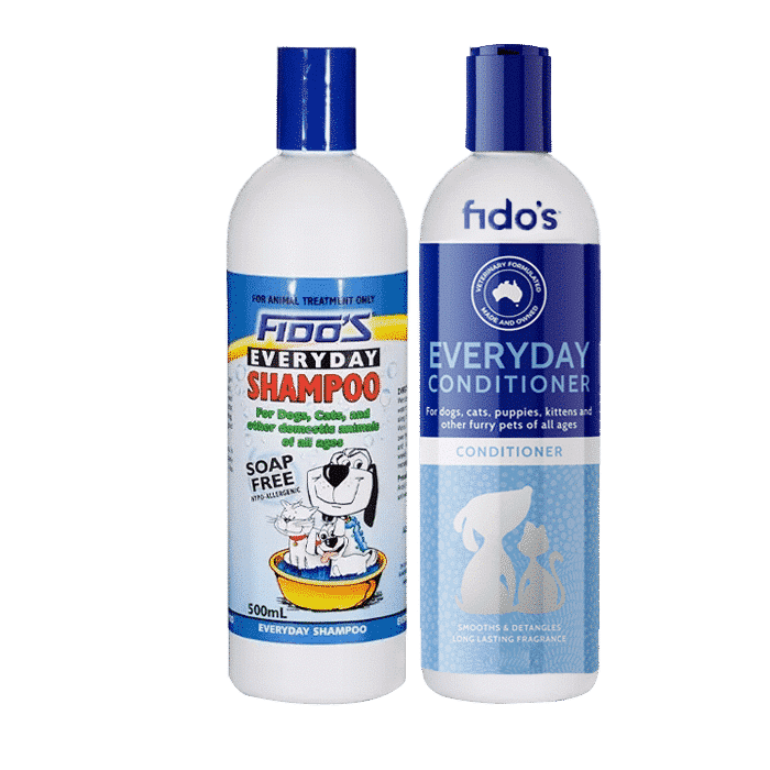 Fido's Everyday Shampoo & Conditioner 500ml Bonus Set