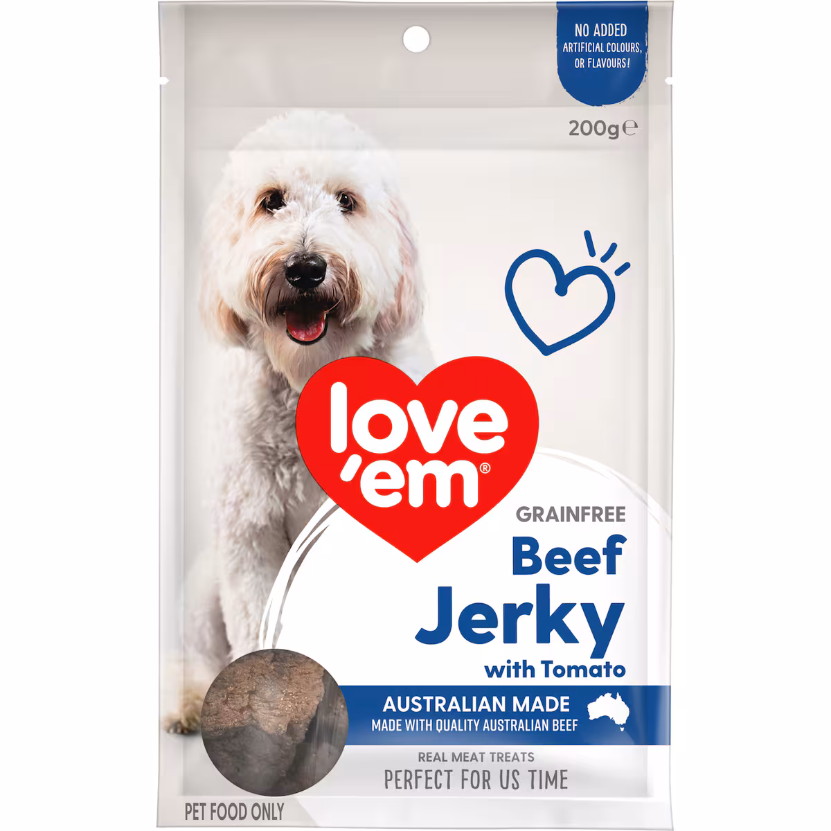 Love Em Beef And Tomato Jerky - 200g