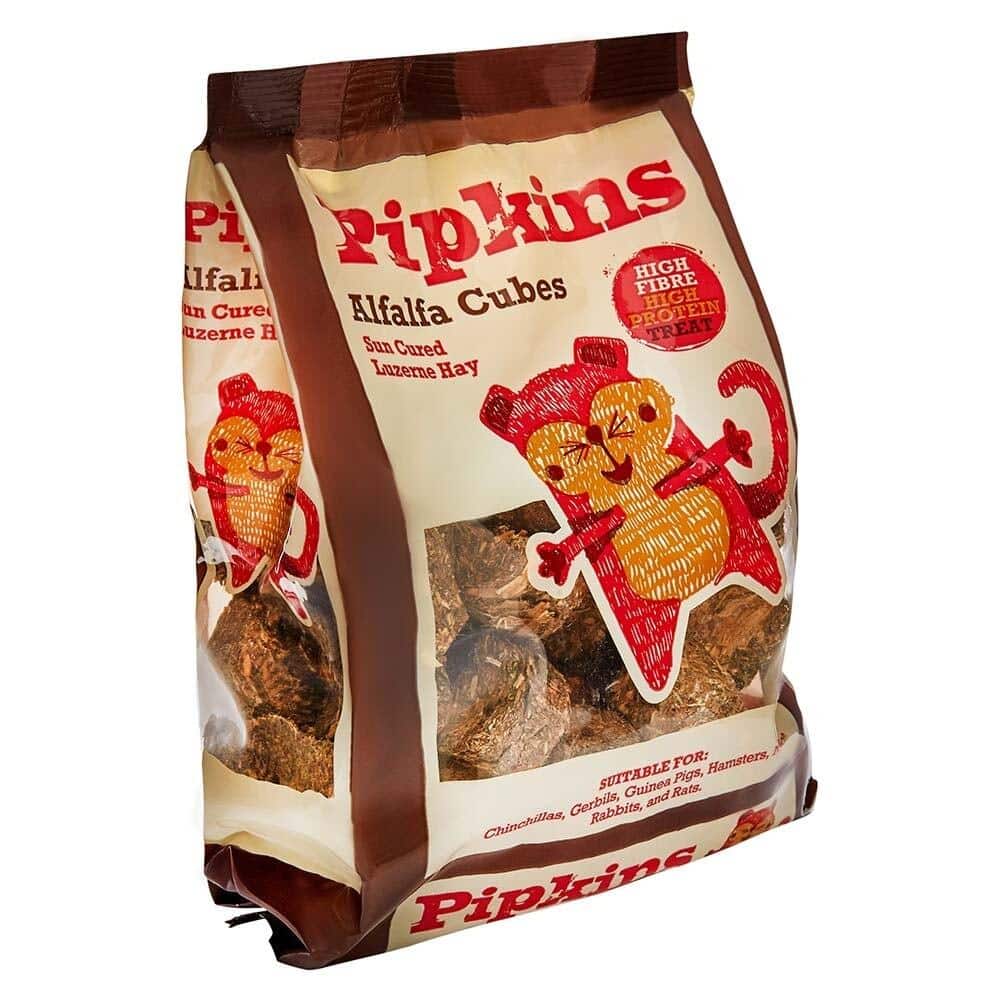 Pipkins Alfalfa Cubes Treat - 500g