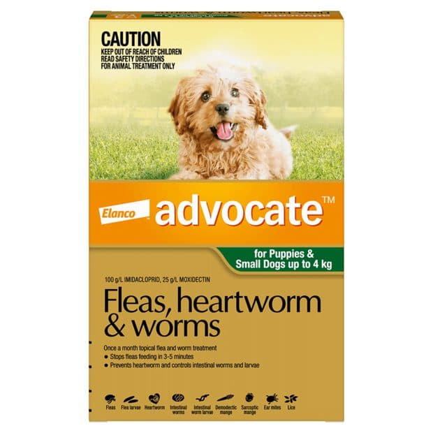 Advocate Small Dog Green - 3 Packs And 6 Packs