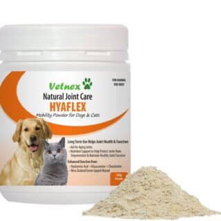 Vetnex Hyaflex Mobility Powder for Dogs & Cats 200g